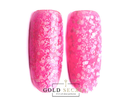 Gold Secret Gel Polish Disco 7