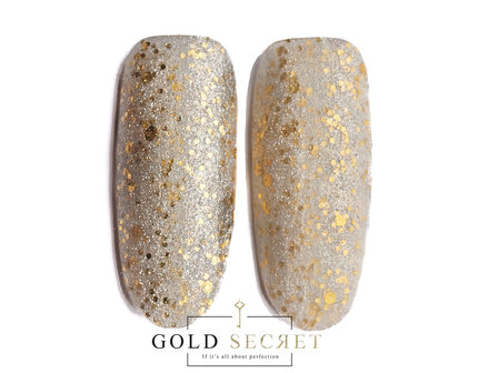 gold secret gel polish disco 14