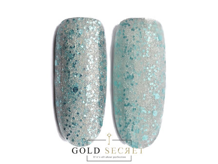 gold secret gel polish disco 17