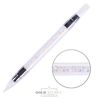 gold secret silicone pen