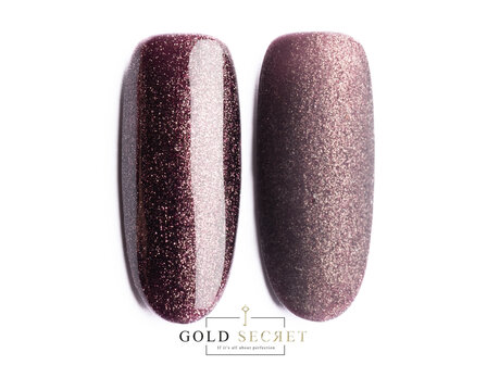 gold secret gel polish sparkle 