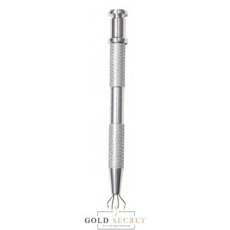Gold Secret Combi Doos Sponsjes klein vierkant en Metaal Pickup Tool