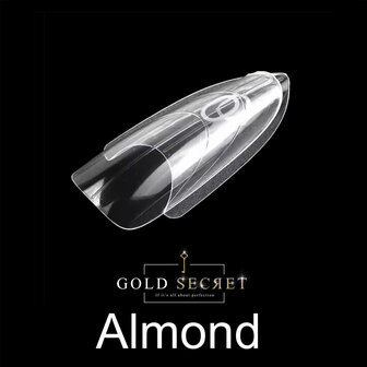 Gold Secret SandwichDual Forms &ndash; Professionele Herbruikbare Nagelvormen
