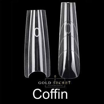 Gold Secret SandwichDual Forms &ndash; Professionele Herbruikbare Nagelvormen