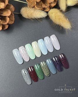Gold Secret Crackling Nail Polish | Professionele Nagellak