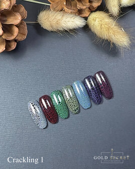 Gold Secret Crackling Nail Polish | Professionele Nagellak