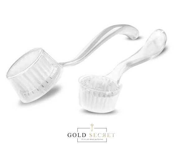Gold Secret Manicure - Stofborstel Borstel  transparant