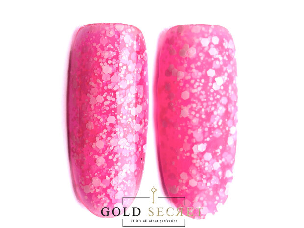 Gold Secret Gel Polish Disco 7