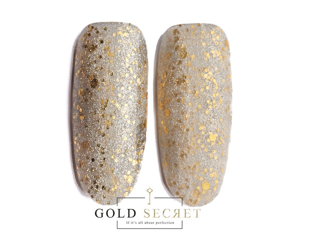 gold secret gel polish disco 14