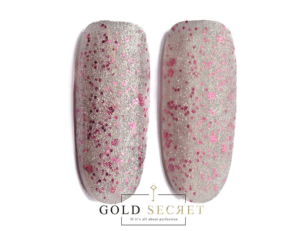 gold secret gel polish disco 16