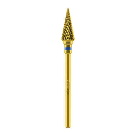 Gold Secret Carbide Bitje Kegel Blauw