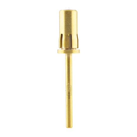 Gold Secret Freesbit Mandrel - Schuurrolletjes Houder Steen
