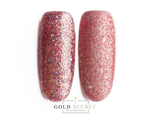 Gold Secret Gel Polish Disco