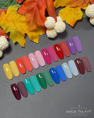 Gold Secret gel polish gellak hema en tpo vrij