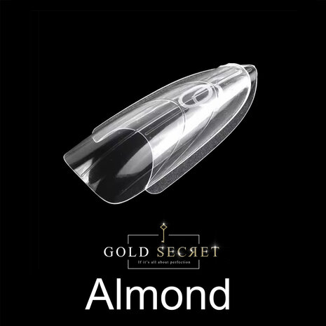 Gold Secret SandwichDual Forms – Professionele Herbruikbare Nagelvormen