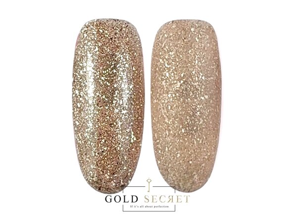 Gold Secret Gel Polish Star 11