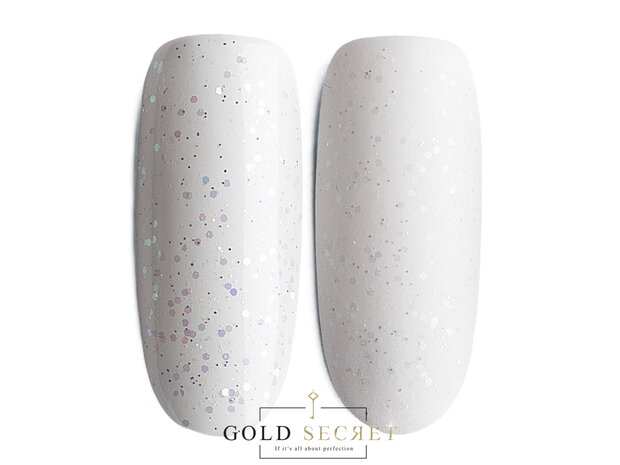 Gold Secret Top Coat glitter 1