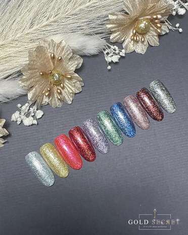 Gold Secret Gel Polish Platinium - Cateye