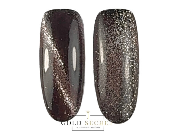 Gold Secret Gel Polish Platinium - Cateye
