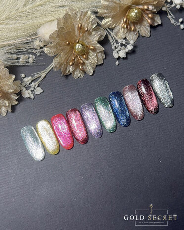 Gold Secret Gel Polish Platinium - Cateye