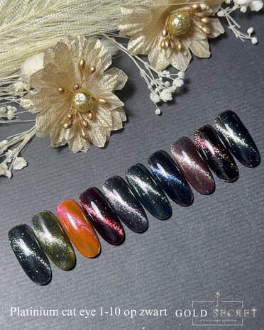 Gold Secret Gel Polish Platinium - Cateye