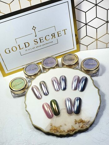 Gold Secret Mirror Chrome