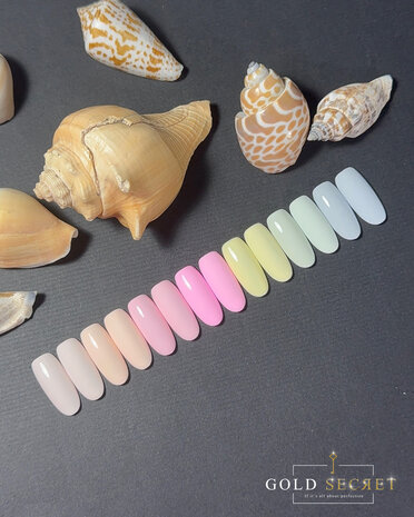 Gold Secret gel polish gellak hema en tpo vrij