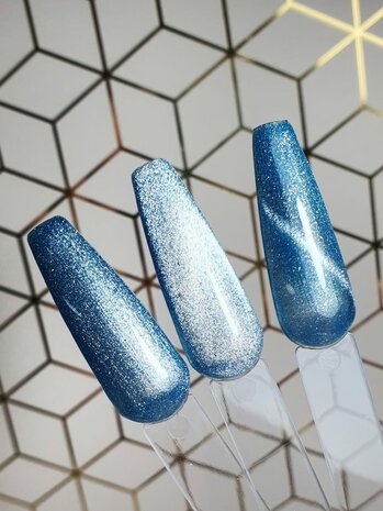 Gold Secret Gel Polish Cateye