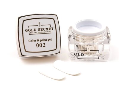 Gold Secret Color & Paint gel 002