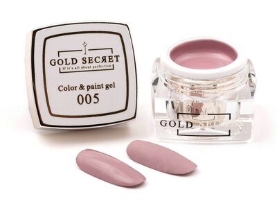 Gold Secret Color & Paint gel 005