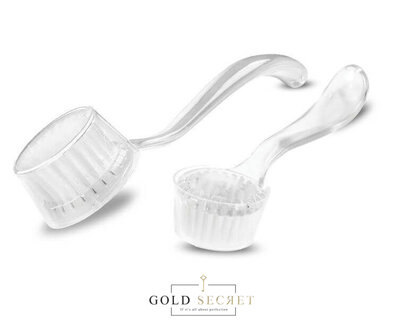 Gold Secret Manicure - Stofborstel Borstel Transparant