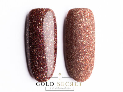 Gold Secret Gel Polish Star 02