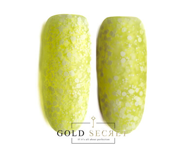 Gold Secret Gel Polish Disco 10
