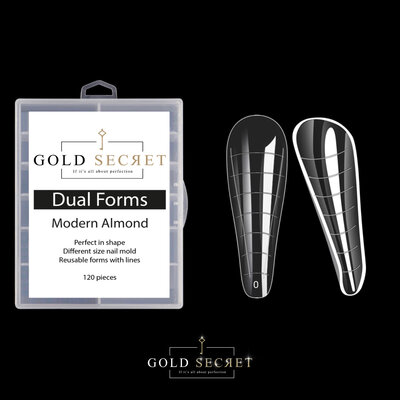 Gold Secret Dual Forms Modern Almond