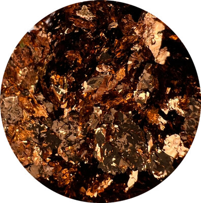 Gold Secret Chrome Flakes Brons