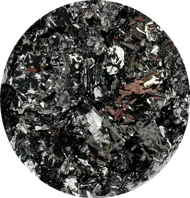 Gold Secret Chrome Flakes Zilver
