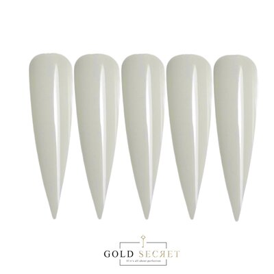 Gold Secret Naturel Stiletto tips.
