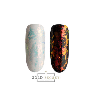 Gold Secret Chrome Flakes Opal 02