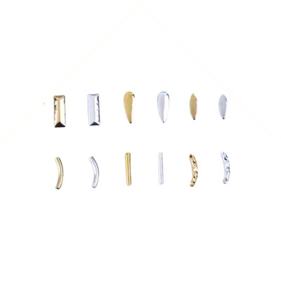 Gold Secret Nail Art Doosje 2 goud-zilver