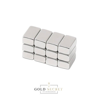 Gold Secret Cateye Magneet rechthoek klein