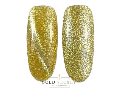 Gold Secret Gel Polish Platinium - Cateye 02