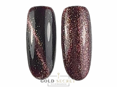 Gold Secret Gel Polish Platinium - Cateye 09