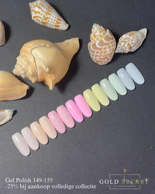 Gold Secret Gel Polish actie 149 tem 155